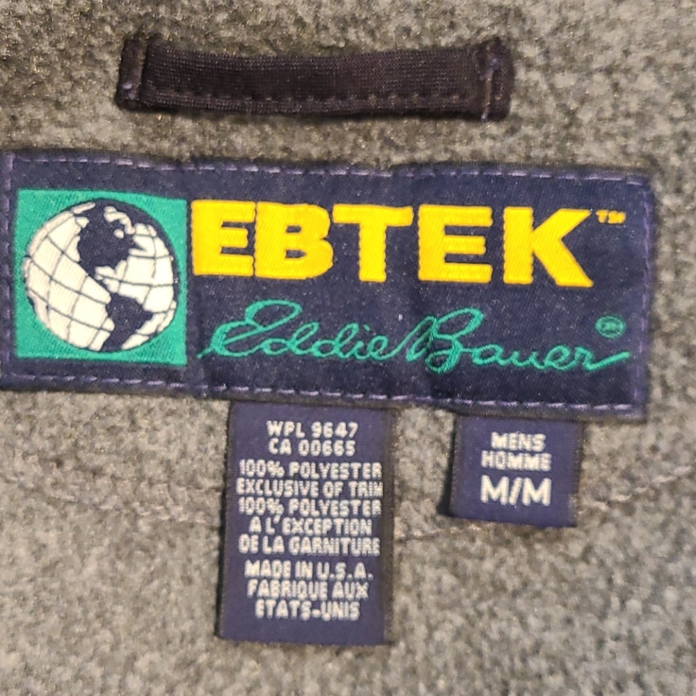 Ebtek Eddie Bauer Mens Gray Vest - image 5